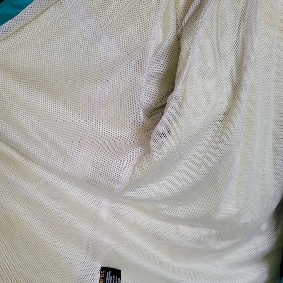 Vintage Kokatat Waterproof Jacket Green Blue Mesh Lined L Large - Picture 5 of 15